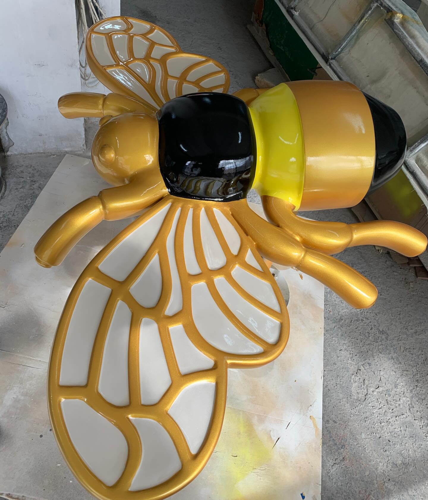 3D dummy arı üretimi.#fiber #polyester #scrulpture #dummy #3dprint